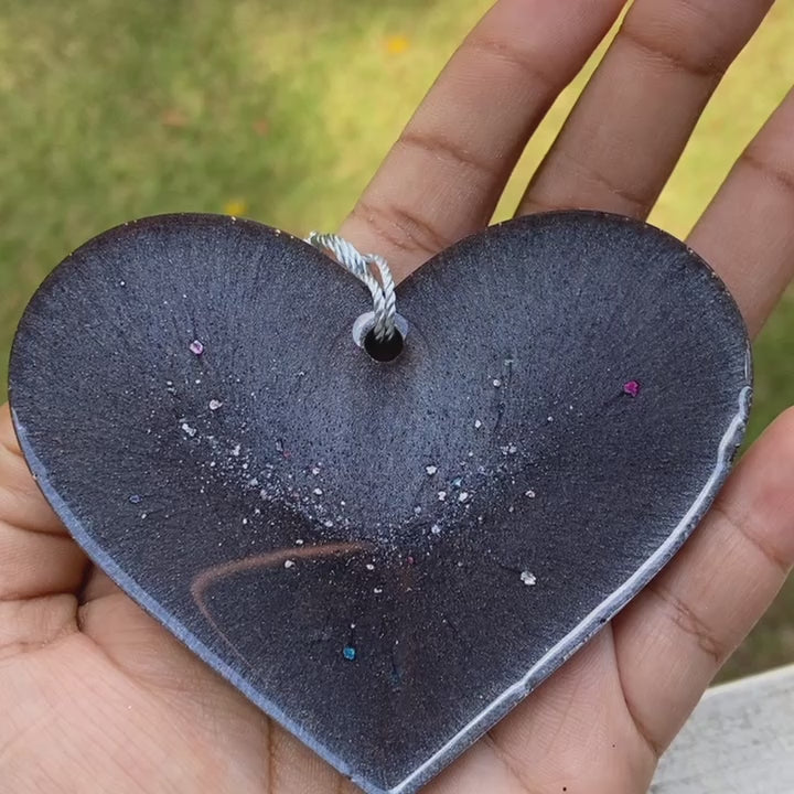 Heart shaped bookmark